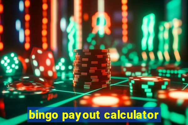 bingo payout calculator